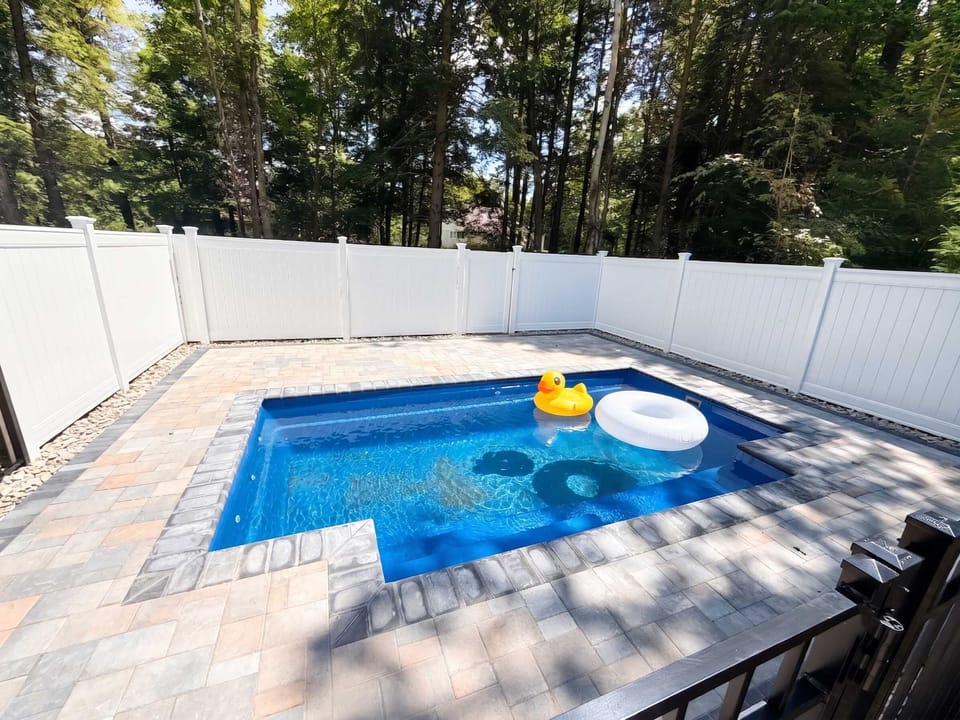 Fenced Private Swimming Pool 