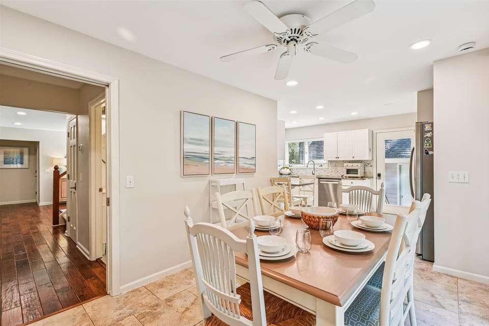 Dining Area and Kitchen at 20 Forest Drive