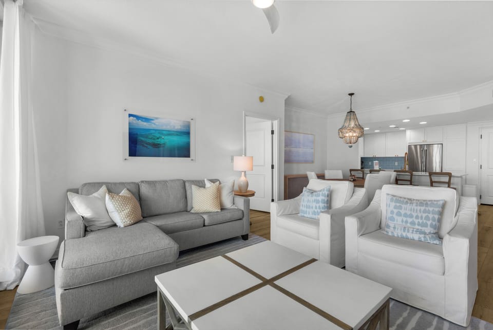 Comfortable living room seating