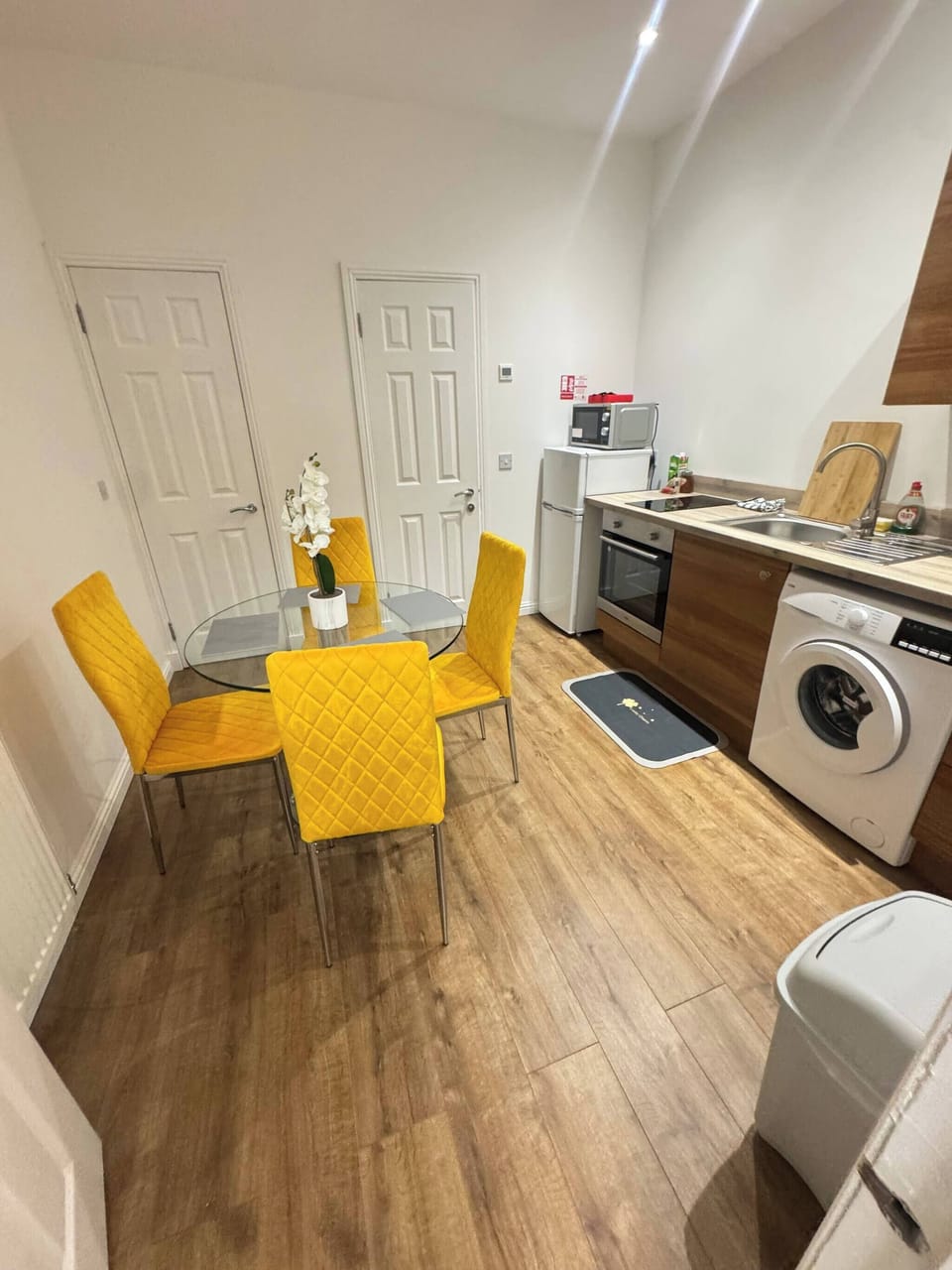 Apartment, 1 Bedroom, City View | Private kitchen