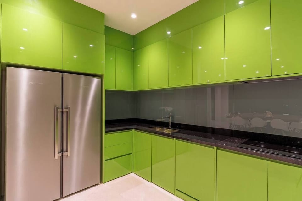 Villa, Balcony, Ocean View | Private kitchen | Full-size fridge, microwave, oven, stovetop