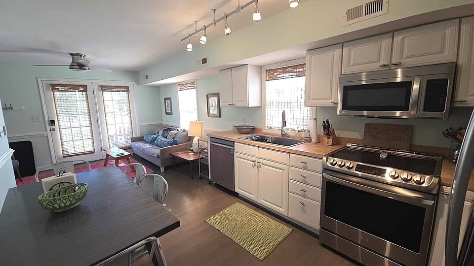 Kitchen and Living Area