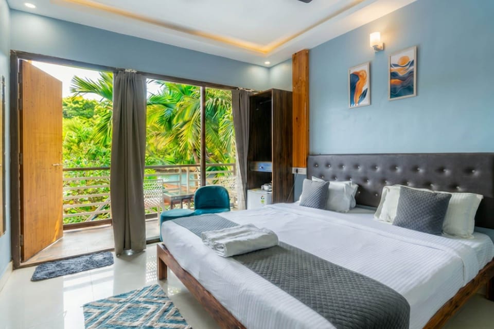 Deluxe Double Room, Garden View | Premium bedding, blackout drapes, rollaway beds, free WiFi