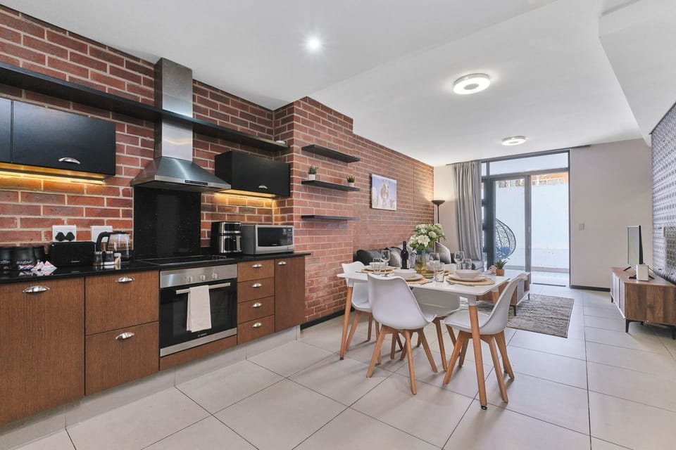 Integrated full kitchen and dining area for those shared meals with loved ones