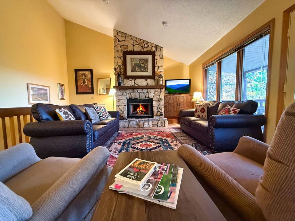 Welcome to Sunset Ridge.  Enjoy the wood burning fireplace.