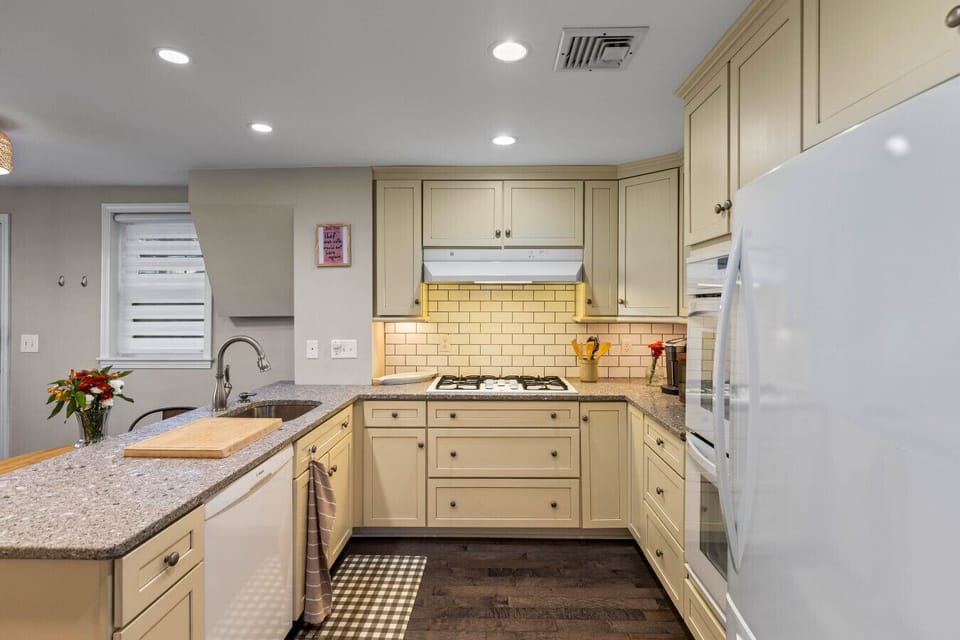 Channel your inner chef in our fully stocked gourmet kitchen