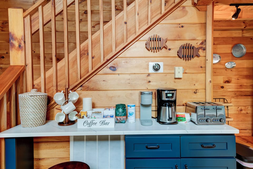 Coffee Bar Fully Stocked