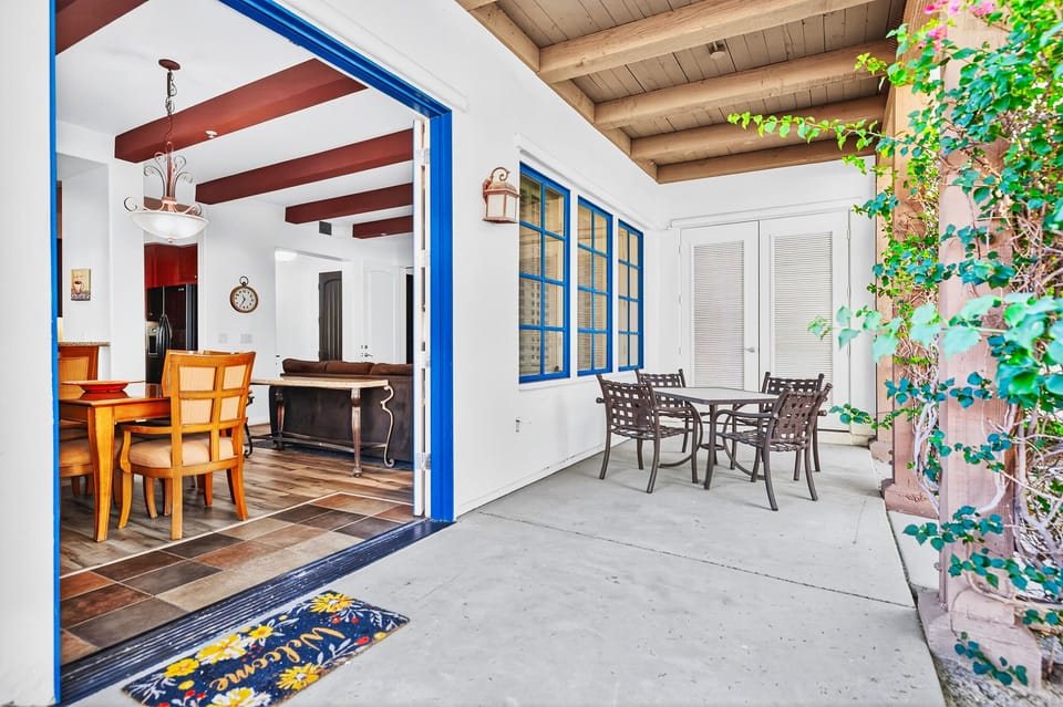 Private Patio off Living/Dining Area