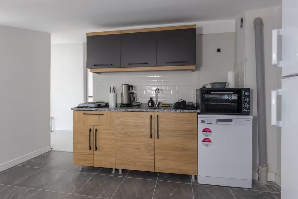 Standard Apartment | Private kitchen | Full-size fridge, oven, stovetop, dishwasher