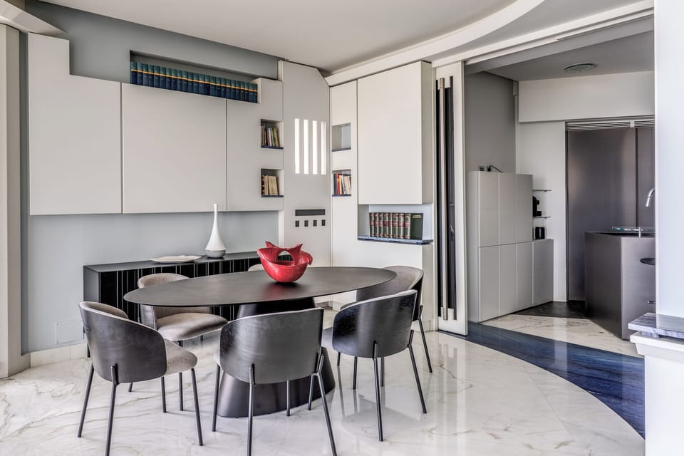 Penthouse, Sea View | Living area | Flat-screen TV