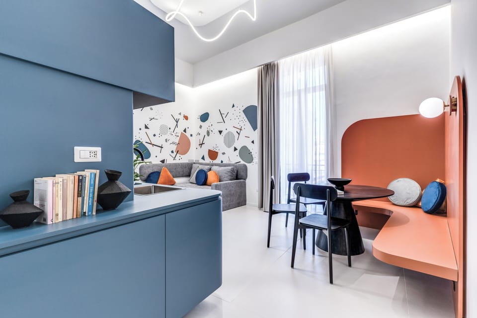 Apartment, Balcony | Living area