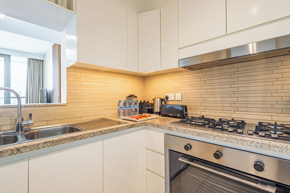 Apartment, Balcony, City View | Private kitchen