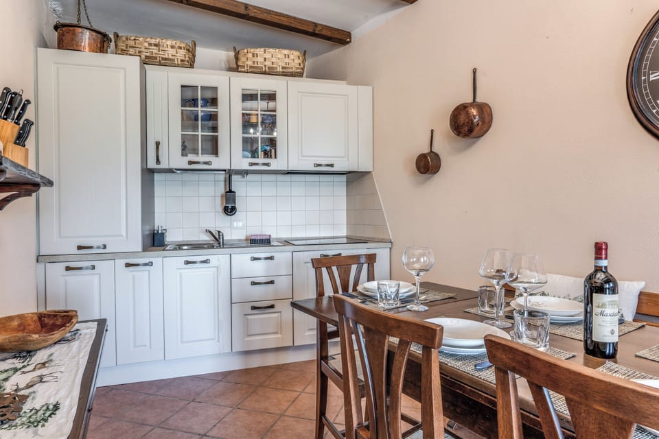 Duplex, Balcony, Mountain View | Private kitchen | Fridge, microwave, stovetop, dishwasher