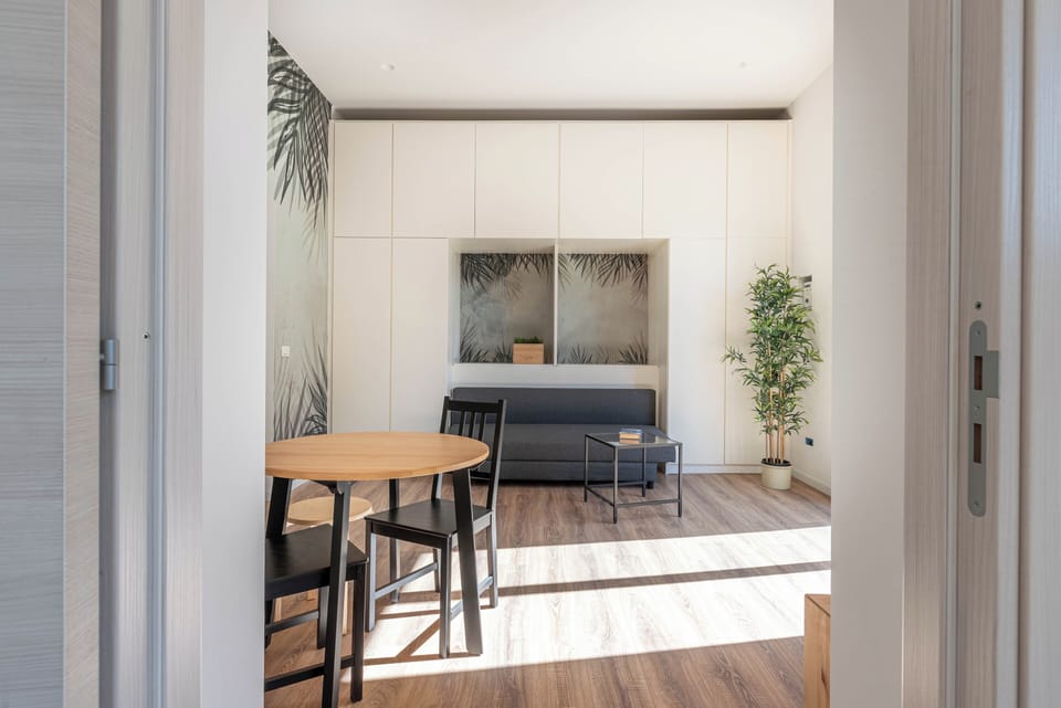 Apartment, 1 Bedroom | Living area