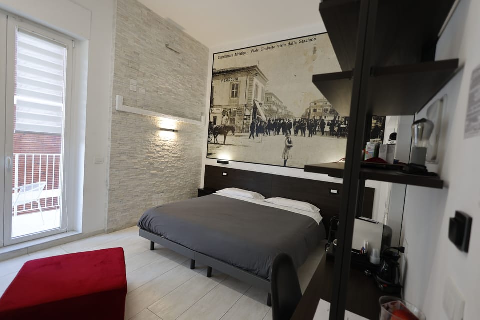 Comfort Double or Twin Room, 1 Queen Bed, Private Bathroom, City View | In-room safe, laptop workspace, soundproofing, iron/ironing board