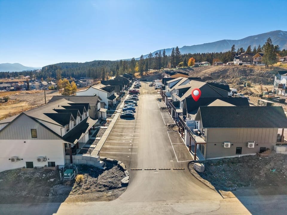 Exterior of Summit Stay, located in the budding Pine Tree Valley community just west of downtown Invermere.