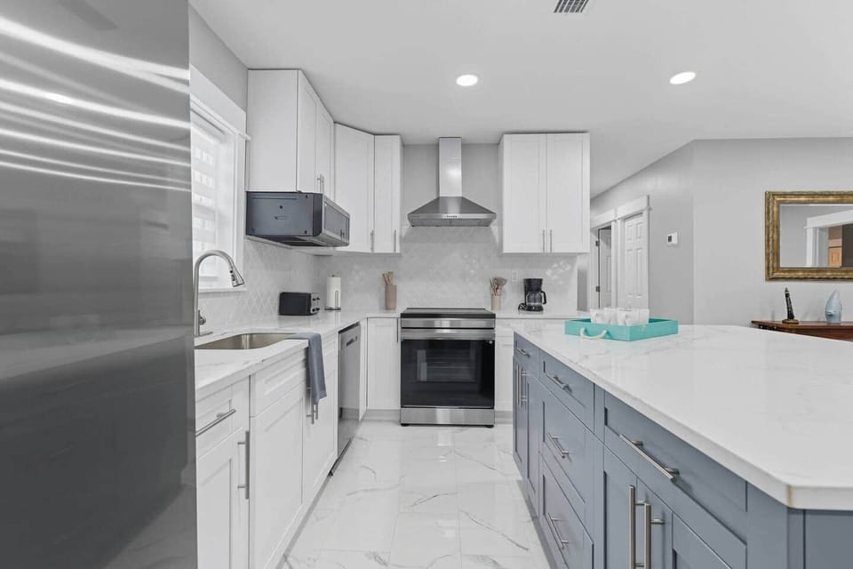 open concept kitchen