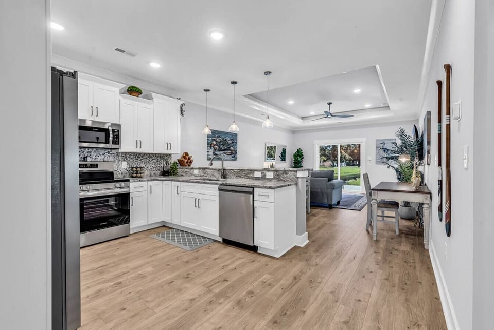 Fully equipped kitchen