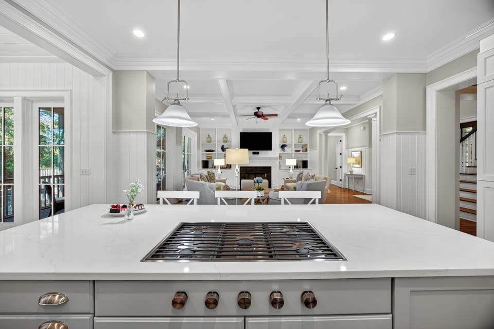 Fully equipped kitchen