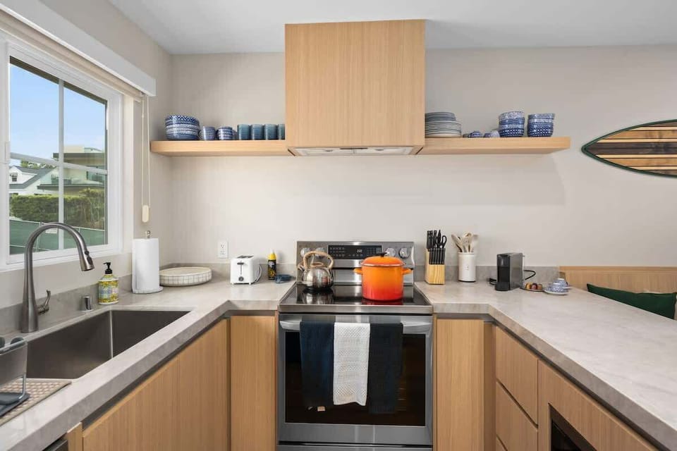 Compact Yet Fully Equipped
Everything you need in a sleek, open design, just steps from the dining area and living room