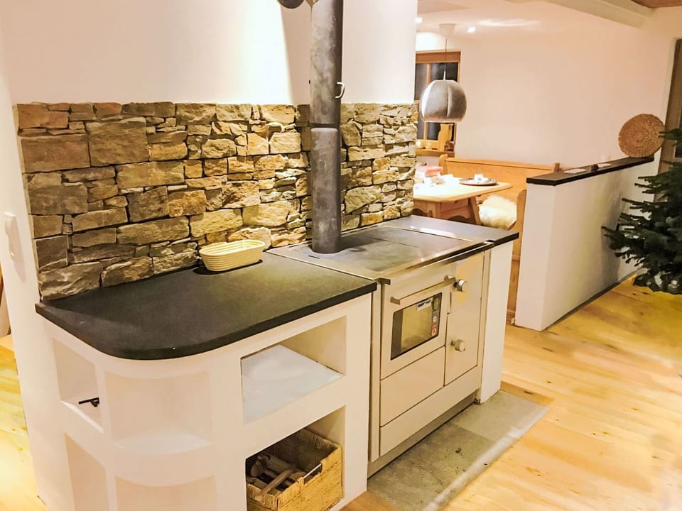 Wood, Flooring, Interior Design, Floor, Kitchen Appliance, Countertop, Furniture, Kitchen, Home Appliance, Cabinetry