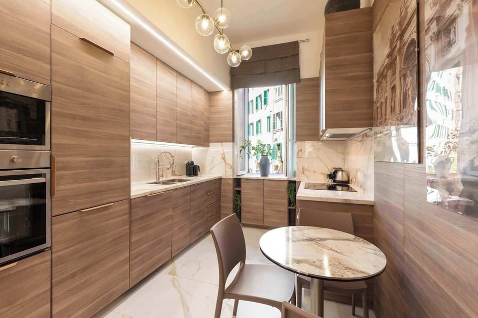 Sleek and Modern kitchen with everything you could ask for.