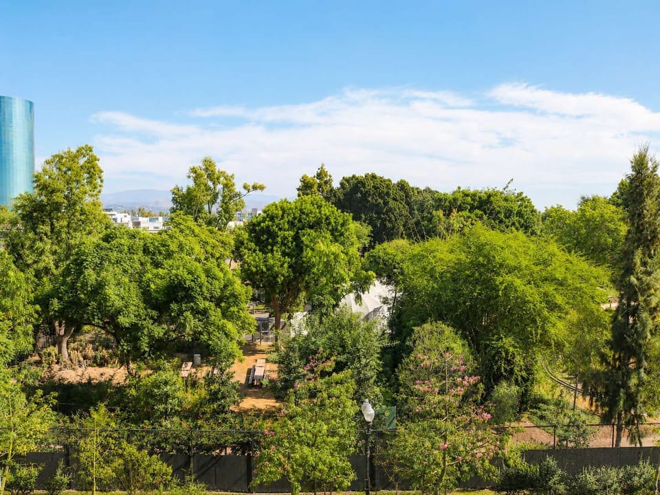 Wake up to peaceful green views and a refreshing escape from the city's hustle and bustle.
