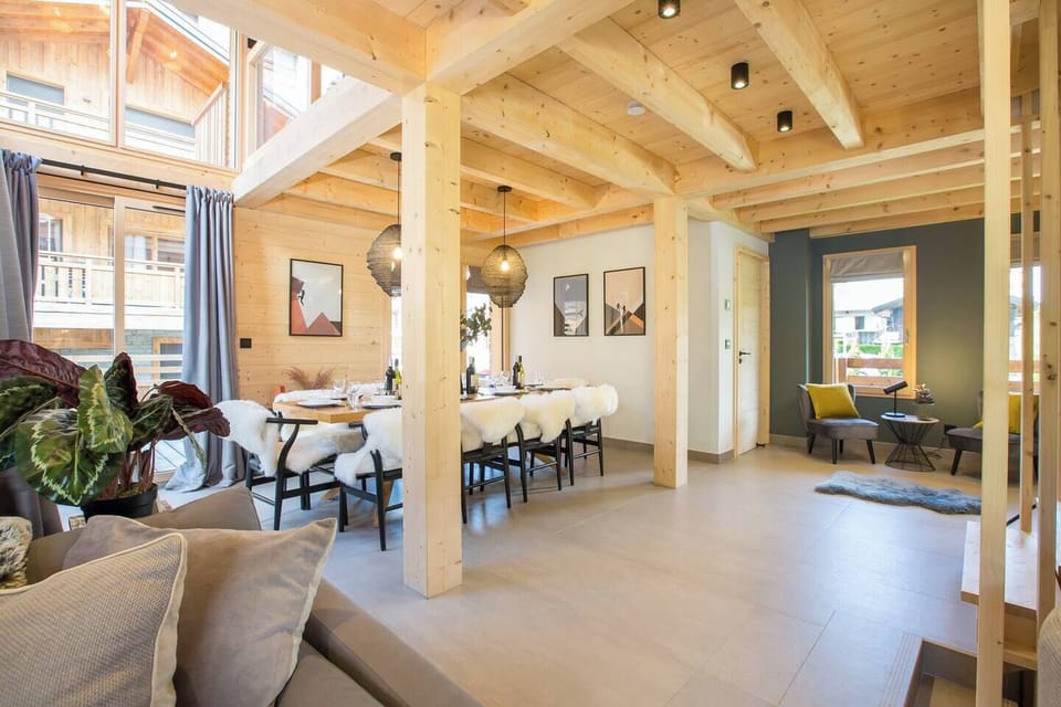 Open plan living area