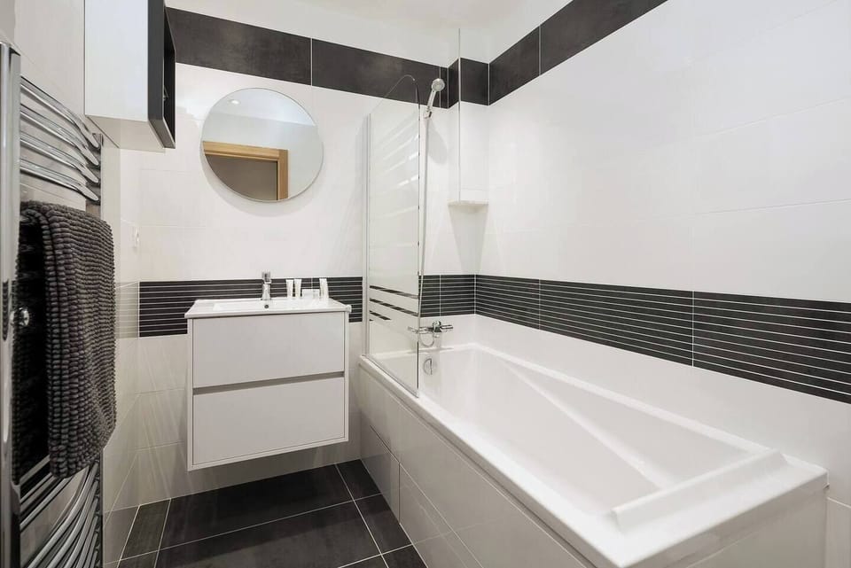 • Spacious family bathroom • 