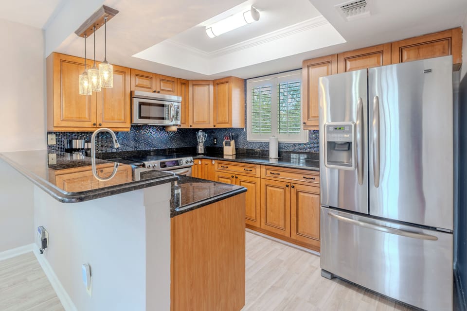Modern appliances.