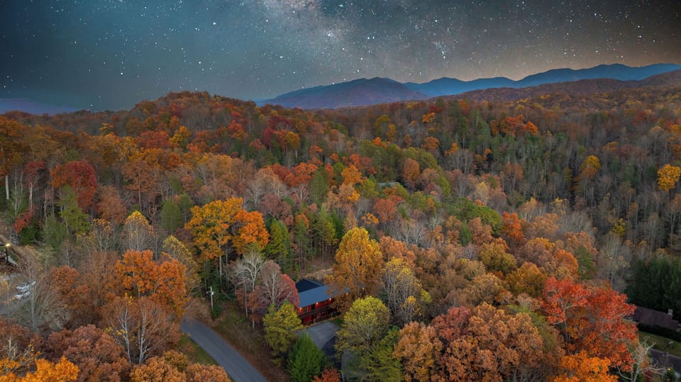 Surrounded by the beauty of the Smoky Mountains. 