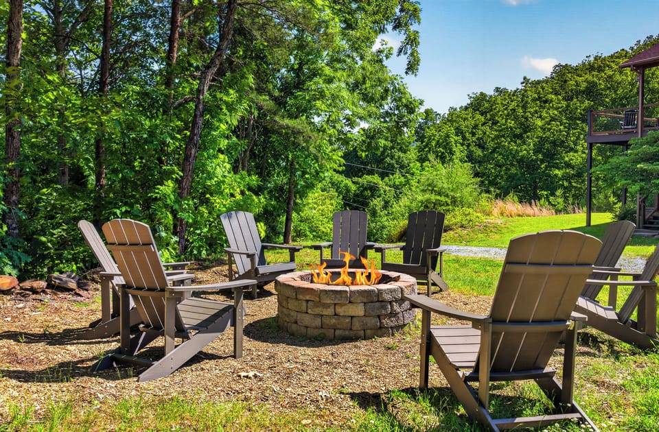 Firepit for making s'mores and memories! 