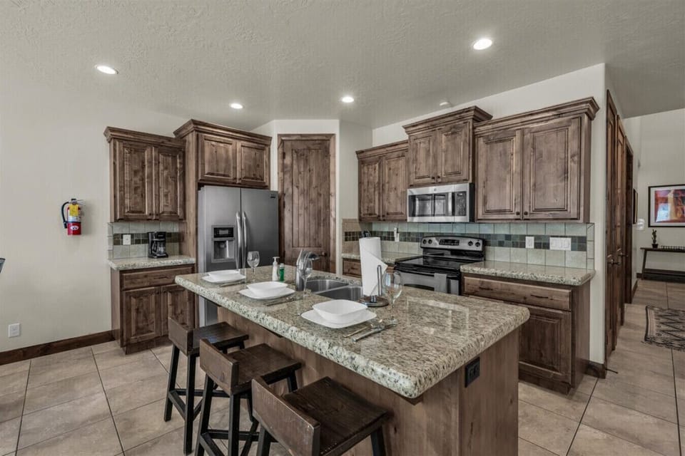 Great Room with Kitchen, Living and Dining