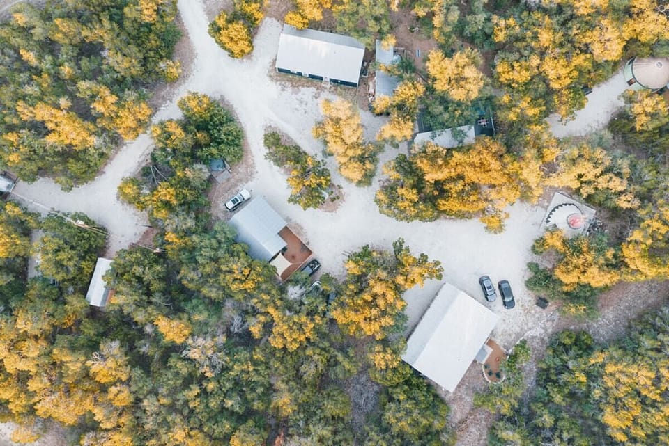 Aerial photo of the property