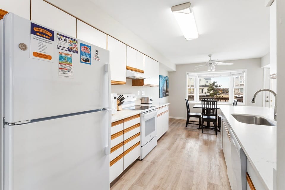 Kitchen – Fully equipped kitchen with everything needed for vacation cooking.