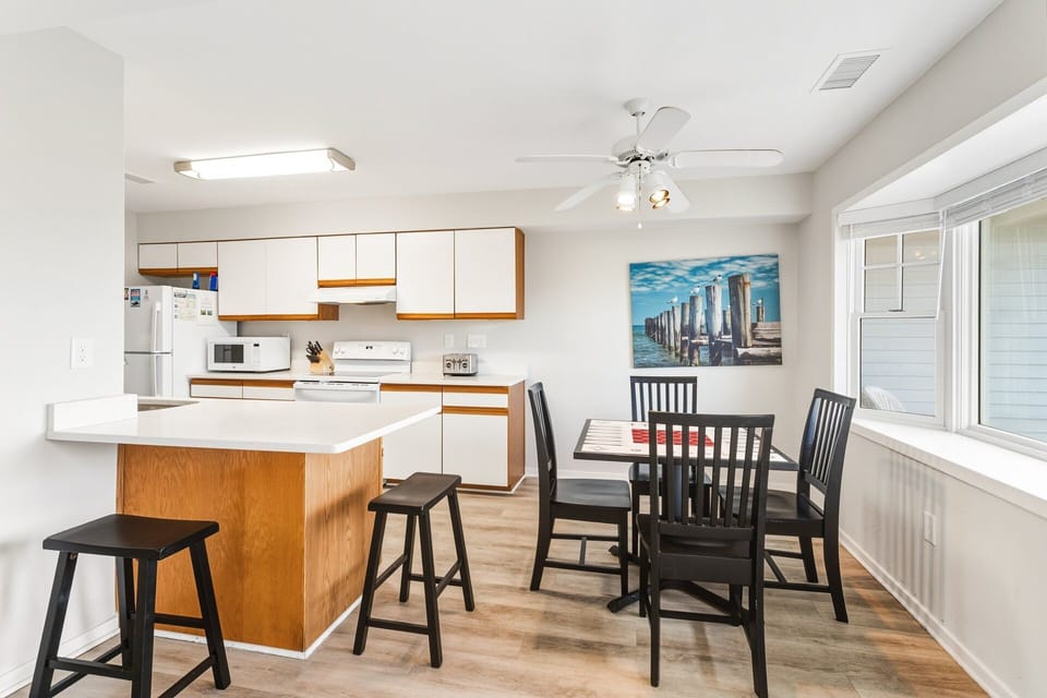 Game Table — Perfect for family game nights, puzzles, or remote work during your stay.