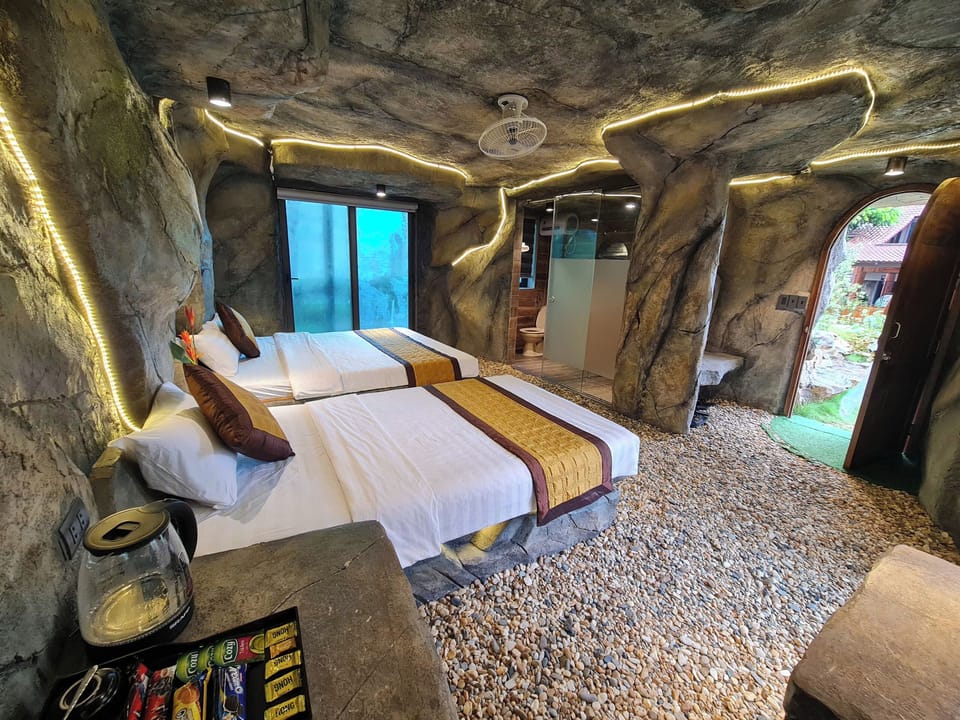 Design Triple Room, Resort View | Hypo-allergenic bedding, minibar, desk, laptop workspace