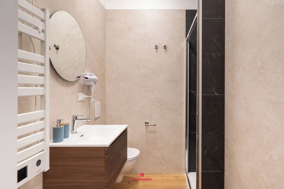Deluxe Double Room | Bathroom | Shower, hair dryer, towels, soap