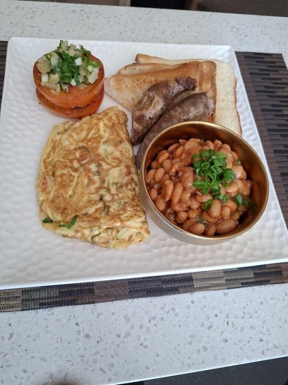 Daily English breakfast for a fee