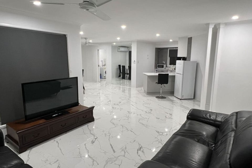 Living with dining room