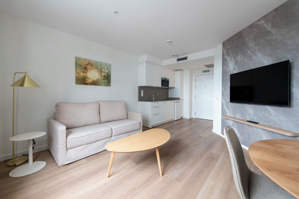 Family Apartment, City View | Laptop workspace, soundproofing, free WiFi