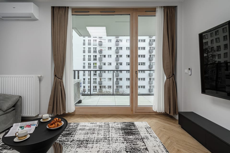 Apartment, Balcony | Living area | Flat-screen TV