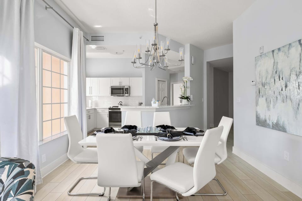 Bright, inviting, and designed for togetherness — enjoy every meal in comfort and style.