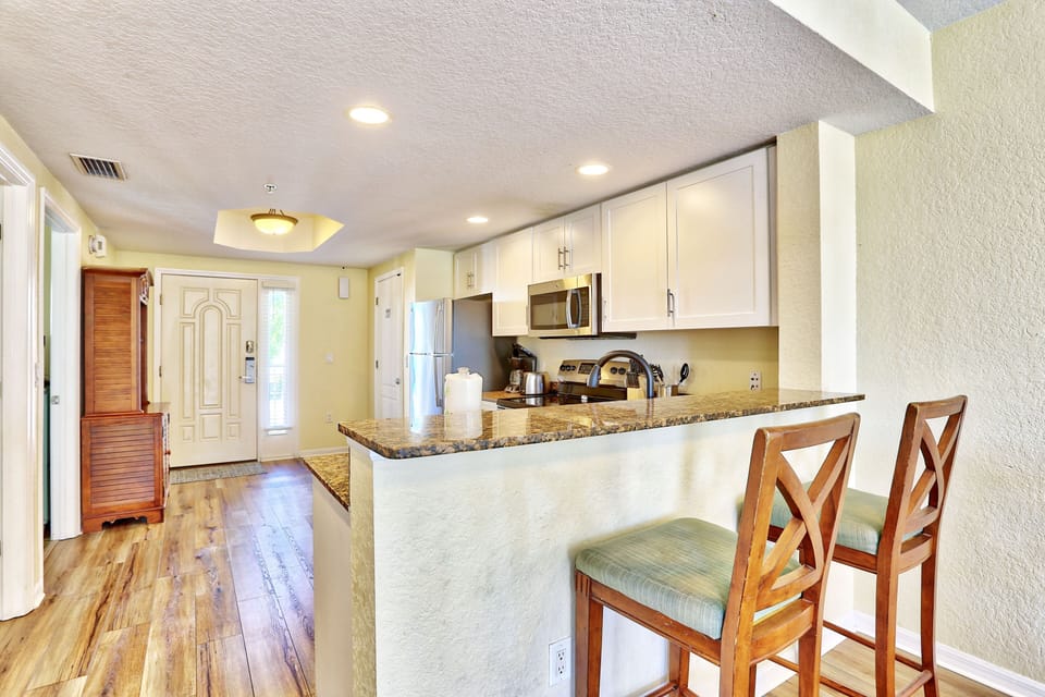Kitchen with Extra Counter Seating
