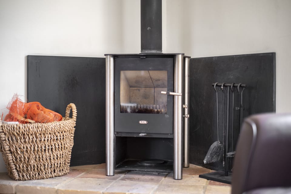 wood burning stove
