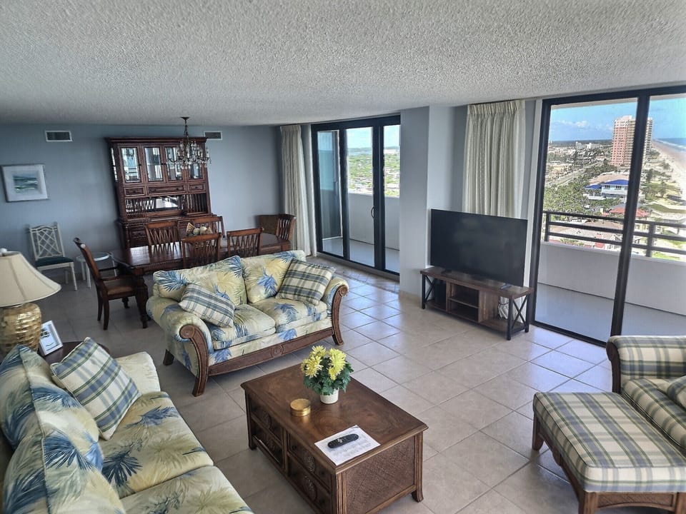 Beautiful views of from the open living area