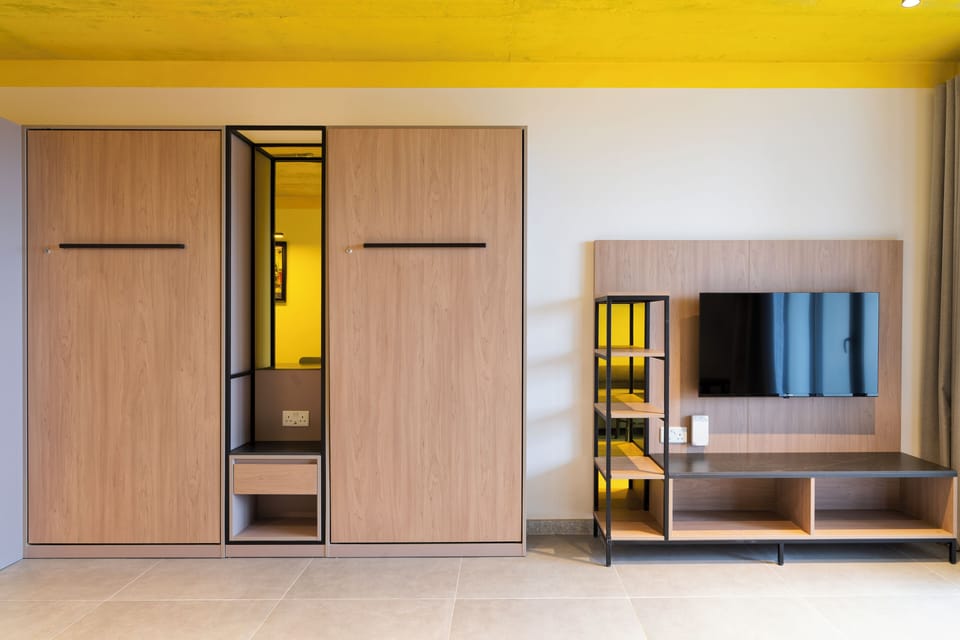 Soundproofing, iron/ironing board, free WiFi