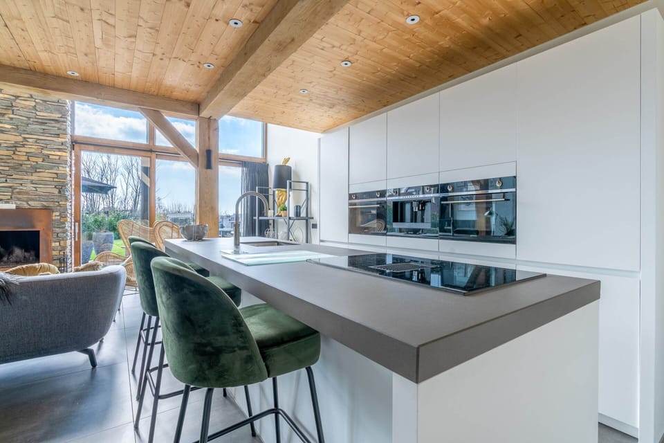 Villa | Private kitchen | Electric kettle, highchair, cookware/dishes/utensils