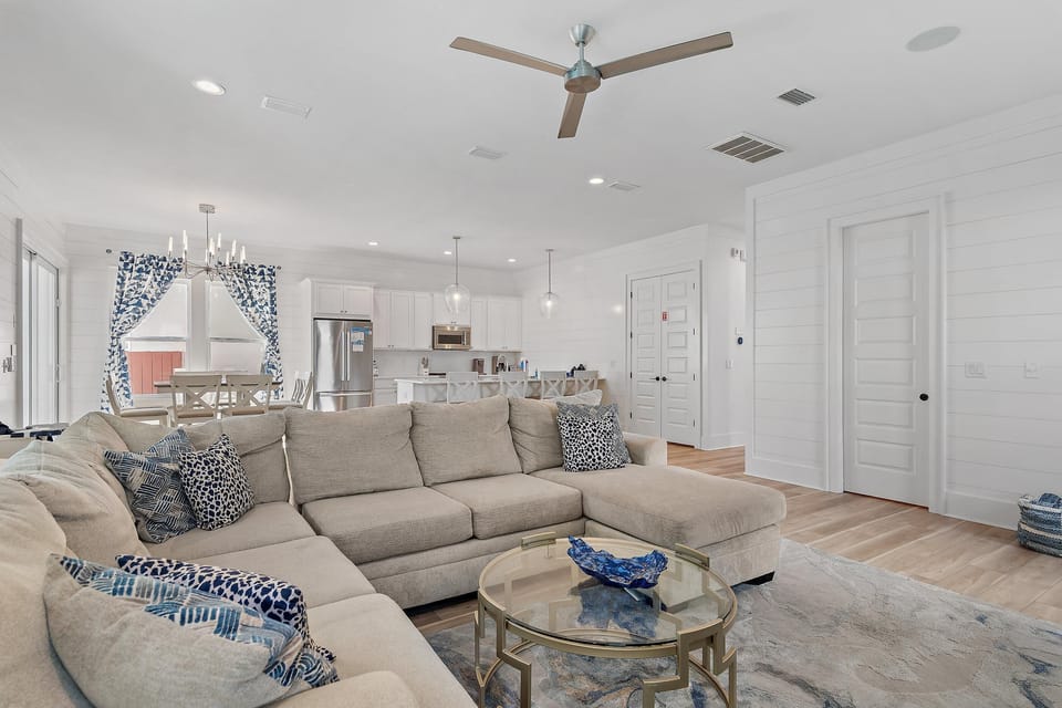 House, Multiple Beds (Scattered, Smothered, & Covered) | Living area