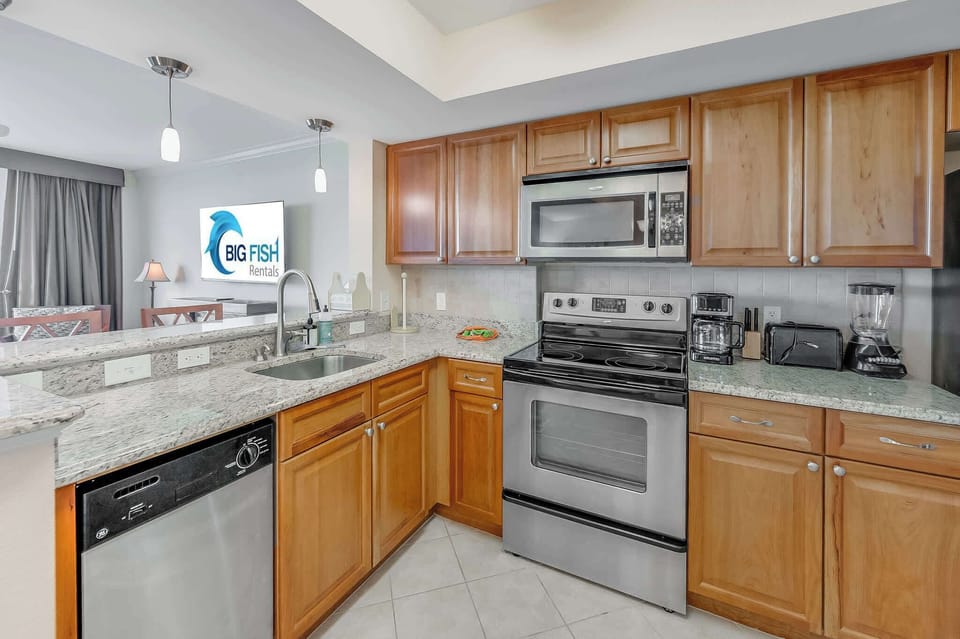 Fully Equipped Kitchen for Your Stay
